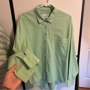 Pistola oversized button down